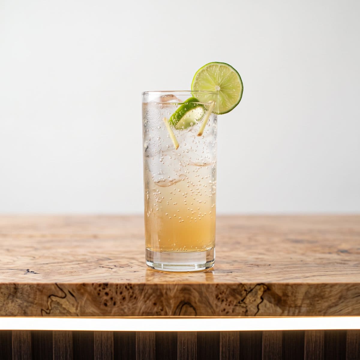 Spiced Ginger Italian Soda